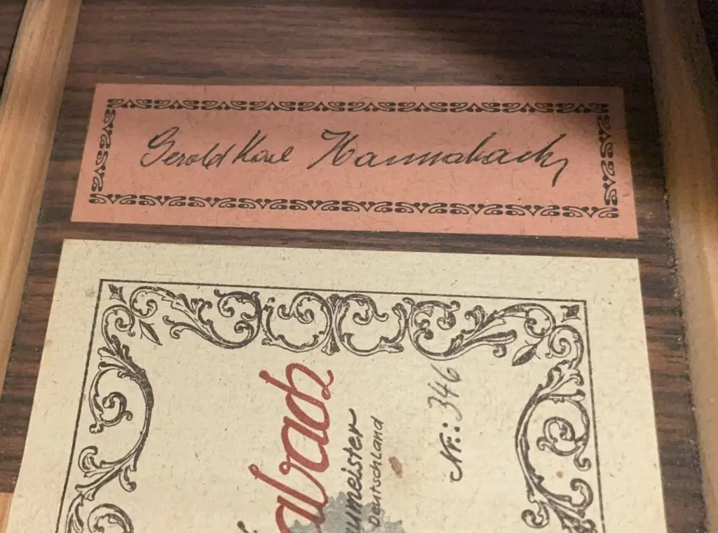 Gerold Karl Hannabach 1976