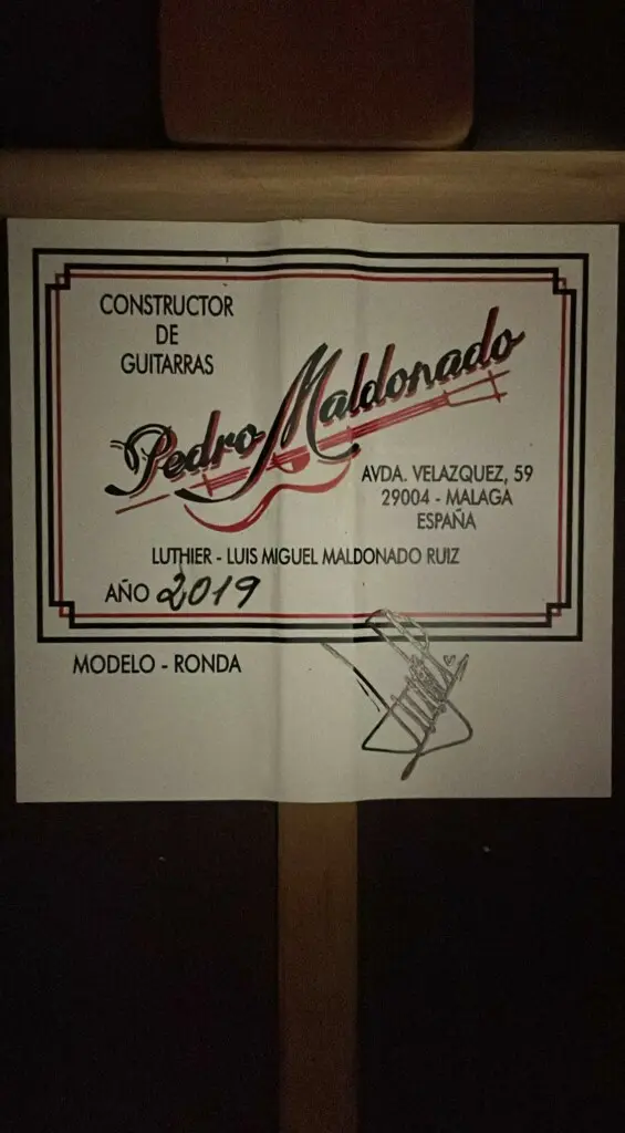 Pedro Maldonado 2019 &Quot;Negra&Quot;