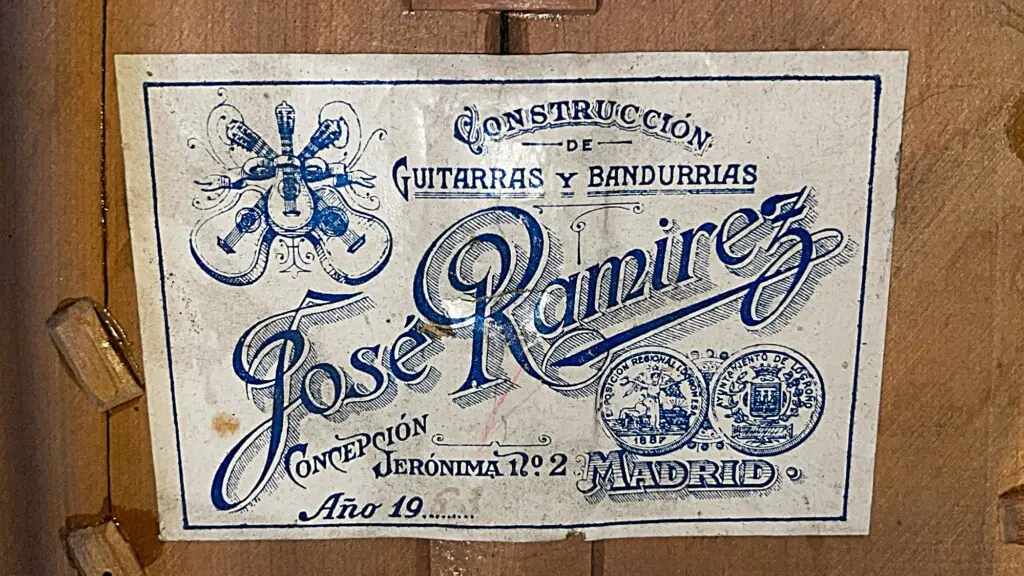 Jose Ramirez 1953 Flamenco