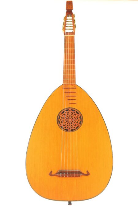 Helmut Neubauer 1972 guitar lute