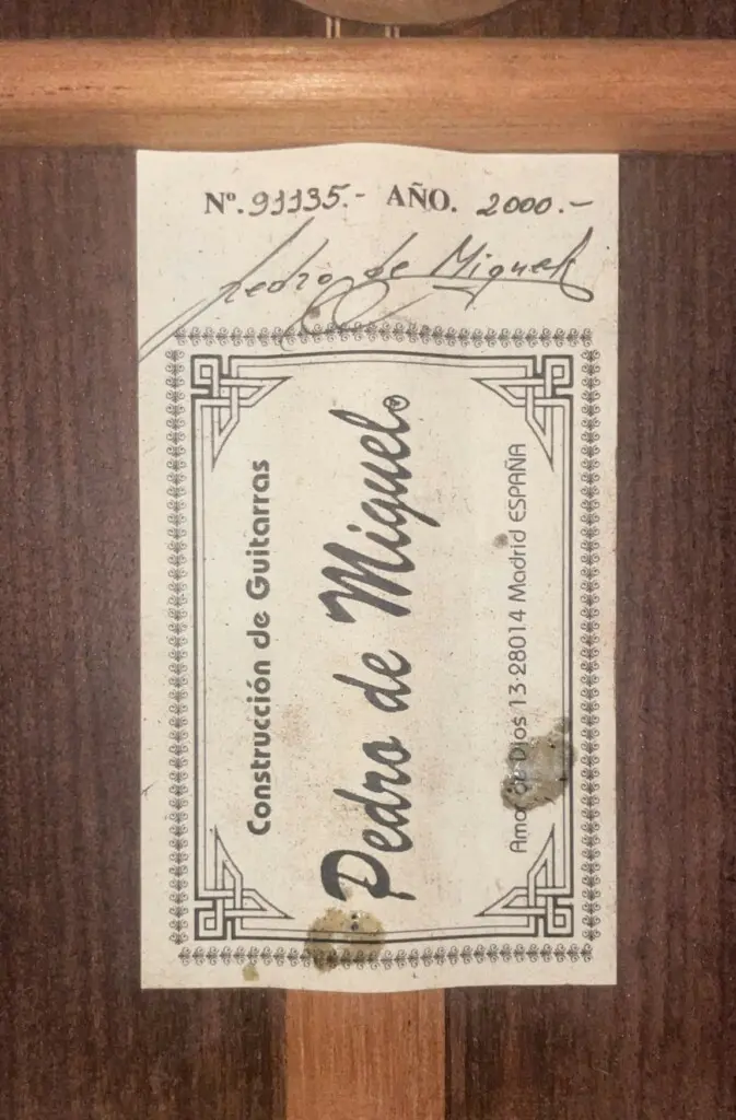 Pedro De Miguel 7-Saitig 2000 – Bild 20