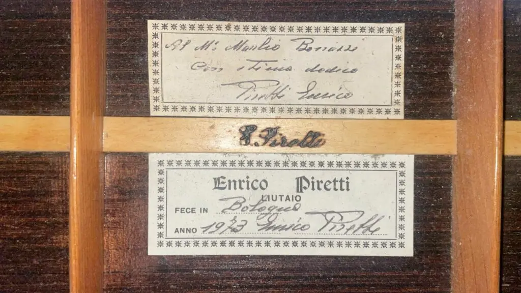 Enrico Piretti 1973 Klassische Gitarre
