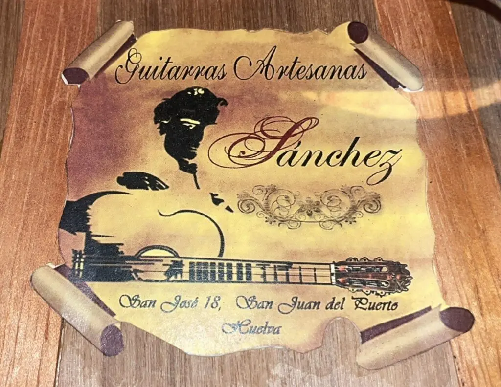 Augustin Sanchez 2022 Flamenco-Gitarre