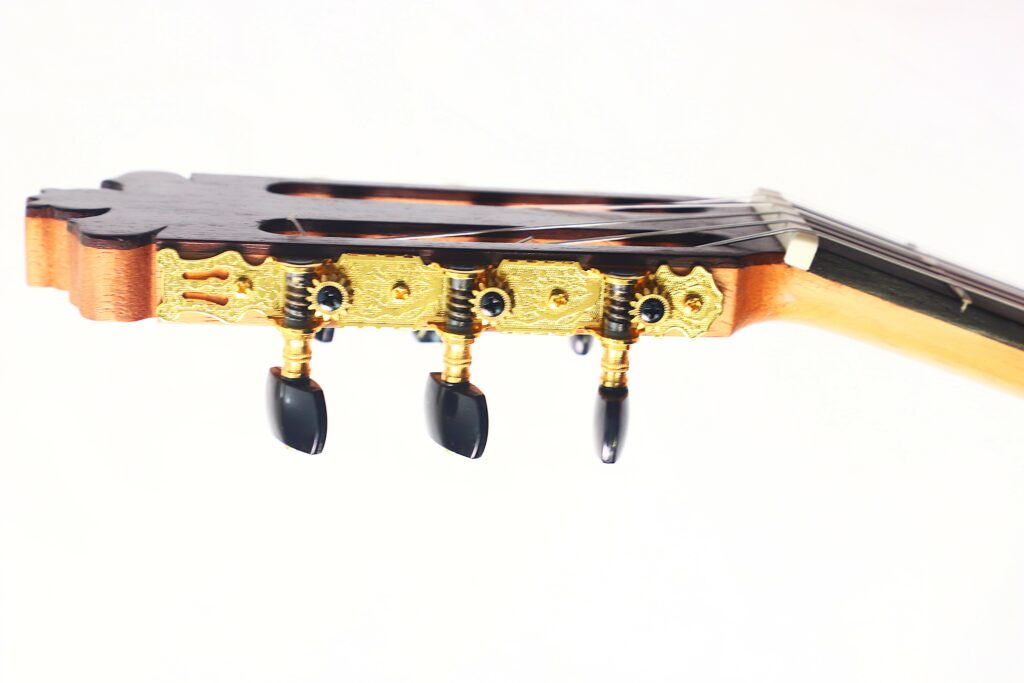 Juan Fernandez Utrera 2024 &Quot;Negra&Quot; Flamenco Guitar Mechaniken