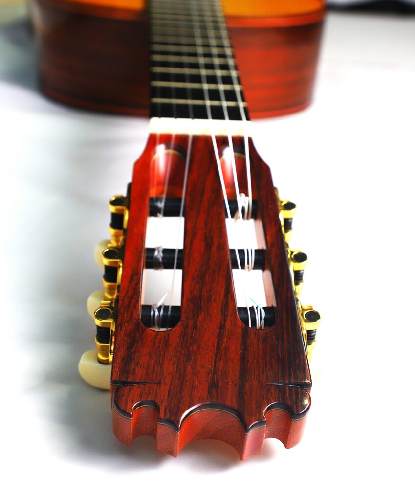 Pena Vargas 2015 Flamenco Guitar Kopf