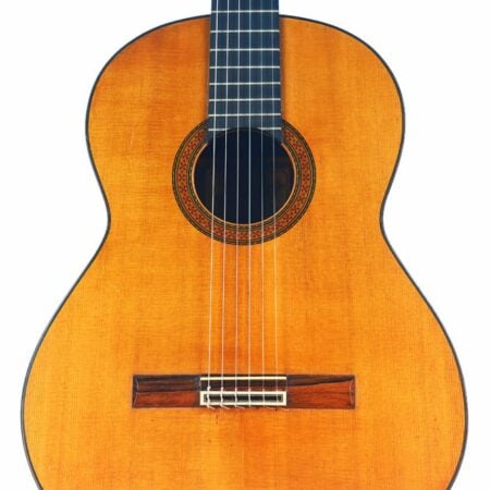 1965年製 日本製 ヴィンテージ クラシックギター No.1 手書きラベル ホセ・ラミレス 1a 1960 クラシックギター - Vintage Guitar World