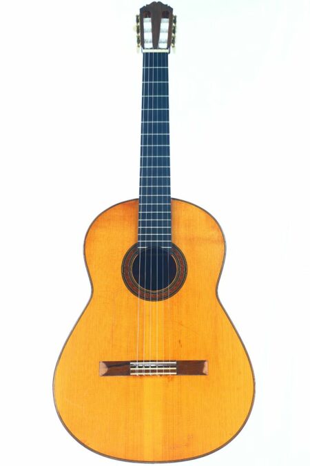 The David Rubio 1973 Classical Guitar features a wooden body, dark fretboard, and six strings, photographed against a plain white background.