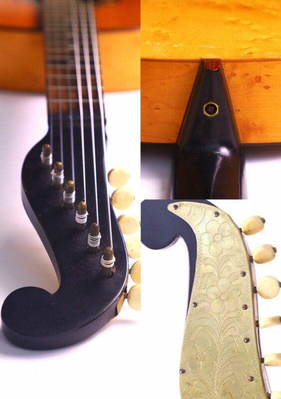 Johann Georg Stauffer: A Pioneer Of Guitar Craftsmanship - Close-Up Views Of A Guitar By Johann Georg Stauffer