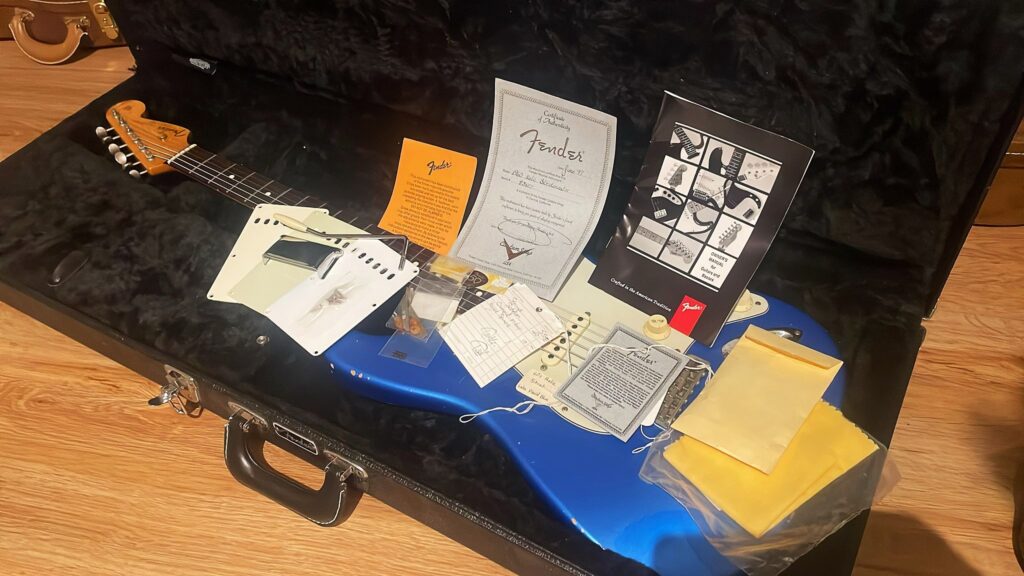 Fender Stratocaster 1960 Relic Cunetto/Cruz E-Gitarre – Bild 18