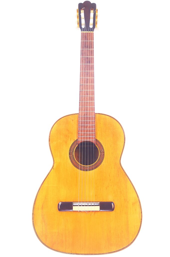 Vicente Tatay Alabau 1900 Klassische Gitarre – Frühe Valencianische Meisterarbeit Basierend Auf Den Gitarren Von Antonio De Torres