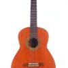 Die Manuel Perez Paez 2006 Flamenco Gitarre ist eine klassische Akustikgitarre mit einem Holzkorpus, dunklem Griffbrett, sechs Saiten und einer detaillierten Rosette um das Schallloch, fotografiert auf weißem Hintergrund. Die Manuel Perez Paez 2006 Flamenco Gitarre ist eine klassische Akustikgitarre mit einem Holzkorpus, dunklem Griffbrett, sechs Saiten und einer detaillierten Rosette um das Schallloch, fotografiert auf weißem Hintergrund.