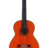 Die José Ramírez 1a Da Camara 1984 Klassische Gitarre ist eine klassische Akustikgitarre mit Holzkorpus, sechs Saiten, dunklem Griffbrett und rundem Schallloch mit dekorativen Details, abgebildet auf weißem Hintergrund. Die José Ramírez 1a Da Camara 1984 Klassische Gitarre ist eine klassische Akustikgitarre mit Holzkorpus, sechs Saiten, dunklem Griffbrett und rundem Schallloch mit dekorativen Details, abgebildet auf weißem Hintergrund.