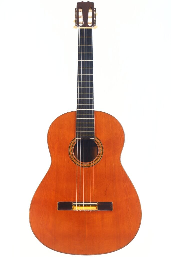 Hermanos Conde 1971 Faustino Conde Negra Flamenco Gitarre – Der legendäre Madrid-Sound der goldenen Flamenco-Ära Hermanos Conde 1971 Faustino Conde Negra Flamenco Gitarre – Der legendäre Madrid-Sound der goldenen Flamenco-Ära