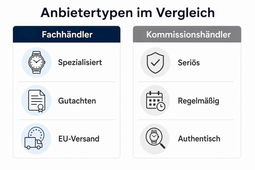 Infografik: Überblick und Vergleich verschiedener Anbieter von Flamencogitarren