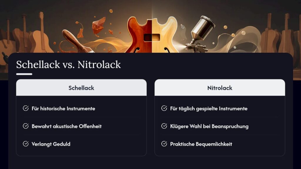 Erste-Person-Perspektive: Warum ich bei Restaurierungen manchmal Schellack bevorzuge — overview diagram