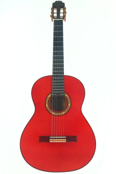 Hermanos Sanchis Lopez 1F Extra Cipres 2015 Flamenco Gitarre – Pure Flamenca Blanca mit explosiver Ansprache und spanischem Temperament