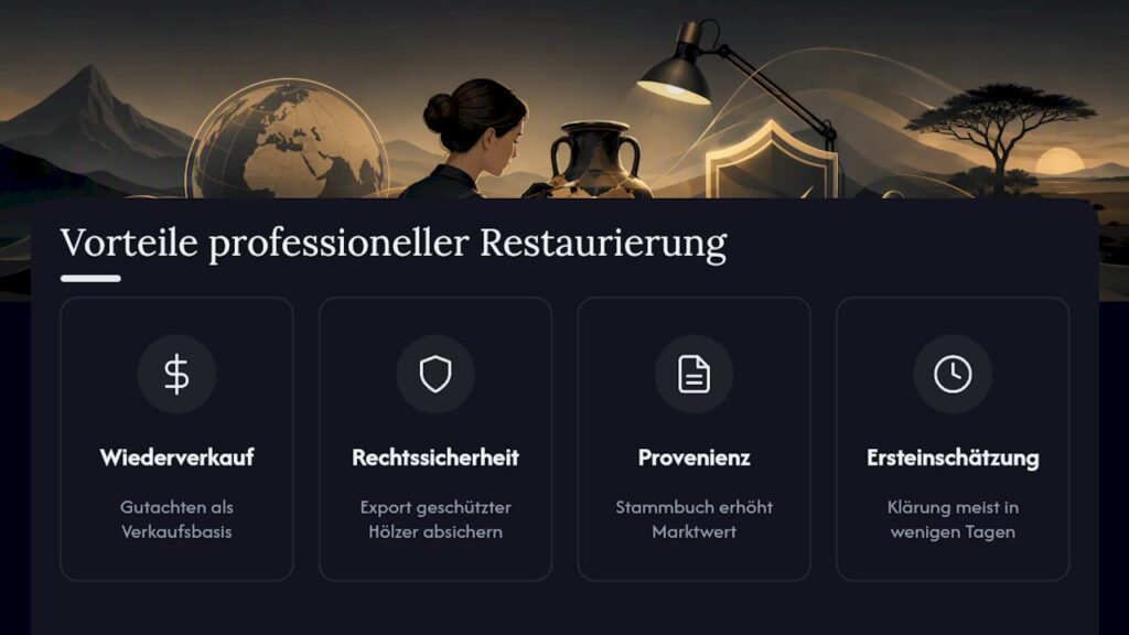 Warum sich professionelle Restaurierung für Sammler auszahlt — overview diagram