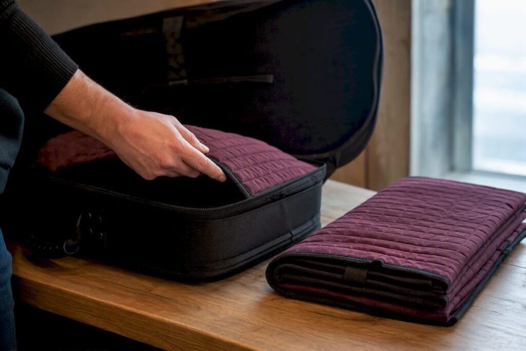 Gigbag und Transportdecke für den sicheren Gitarrentransport
