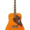 Gibson Dove 1968 Akustikgitarre mit einer Tauben-Einlage auf dem Schlagbrett und dem Steg. Gibson Dove 1968 Akustikgitarre mit einer Tauben-Einlage auf dem Schlagbrett und dem Steg.