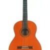 Eine Hopf Gran Concertio 2000 Klassische Gitarre, eine klassische Akustikgitarre mit dunklem Griffbrett und einer kunstvoll verzierten, runden Rosette um das Schallloch. Eine Hopf Gran Concertio 2000 Klassische Gitarre, eine klassische Akustikgitarre mit dunklem Griffbrett und einer kunstvoll verzierten, runden Rosette um das Schallloch.